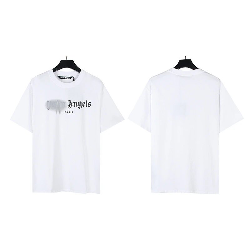 Palm Angels Graphic Tee Angels Logo – Option 33EA54B8, Option CBB6C35E
