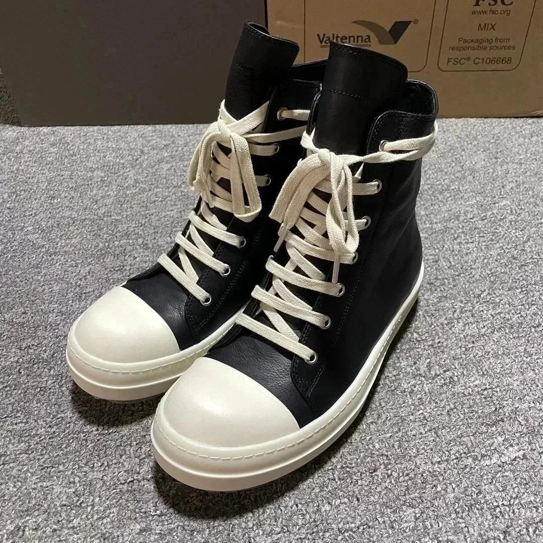 KK12-Most powerful RO Series 2024 leather upgrade – RO high-top black leather upper, 36
