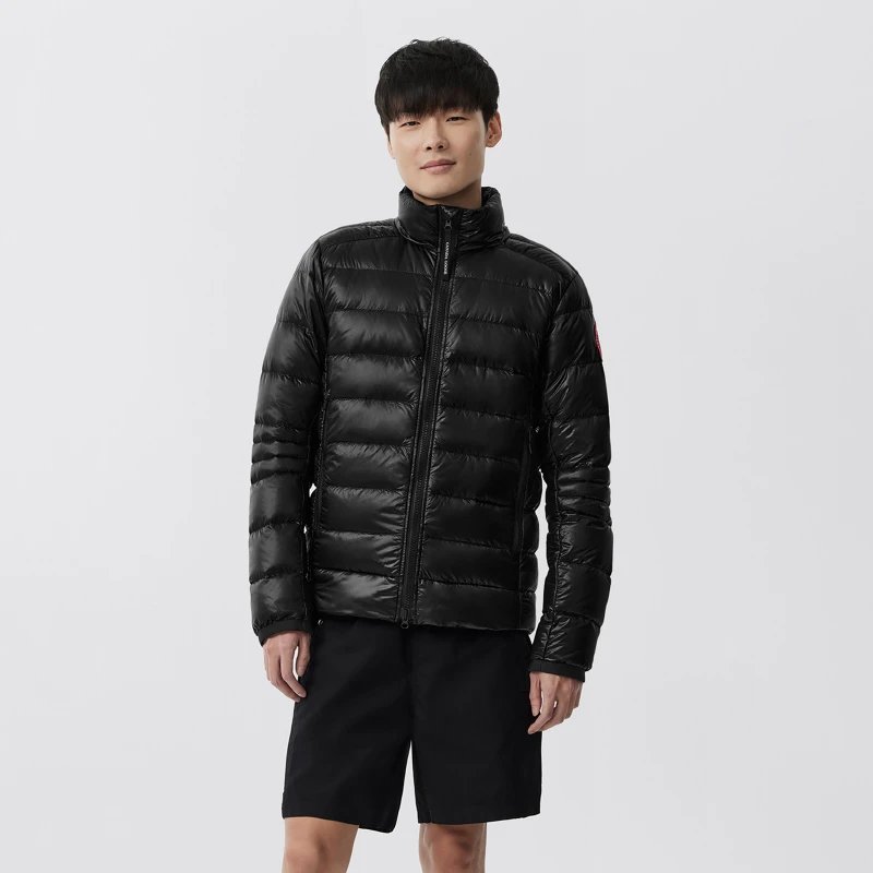 CANADA GOOSE Canada Goose Crofton Men's Down Jacket Goose Down Jacket 2228 M – 2XL, 61 Black