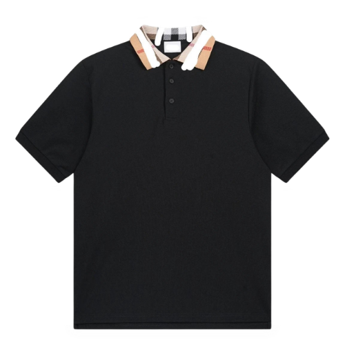 Men's Short-Sleeve Polo Shirt – 6201 black, XS