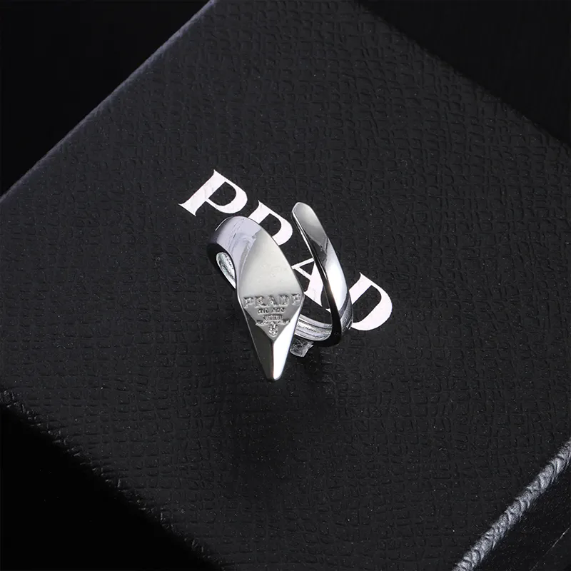Letter Snake-shaped Opening Adjustable Personality Design Ring Ring for Men – 1