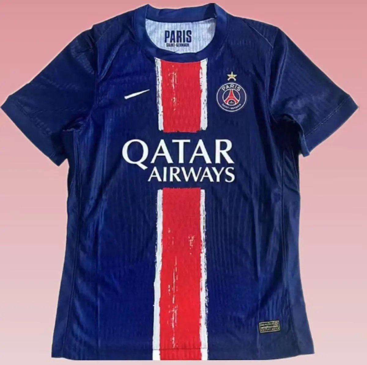 2425 Army version of the shirt Home and Away player version of the fan version of the football shirt – 25 Paris Champion, Player’s Edition, S