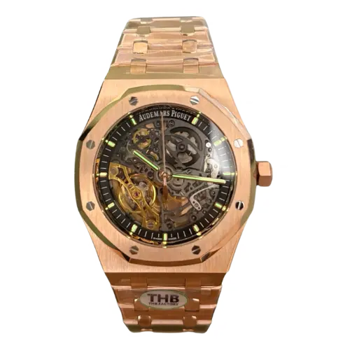 THB 15407 rose gold N7409,I89373 – Chinese-made movement