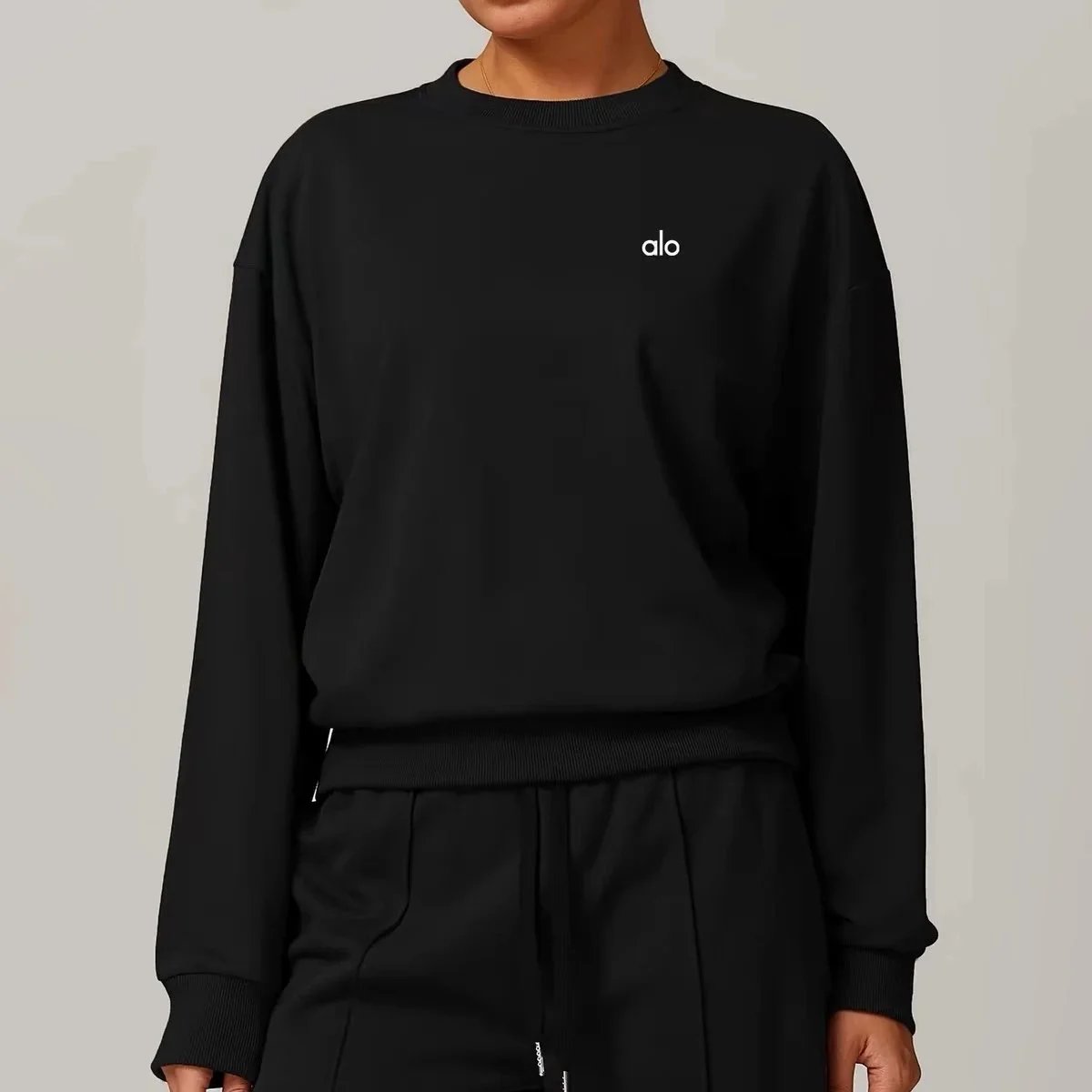 Loose Leisure Running Sports Yoga Fitness Clothes Long Sleeve Jacket – Advanced shade-trolling, S