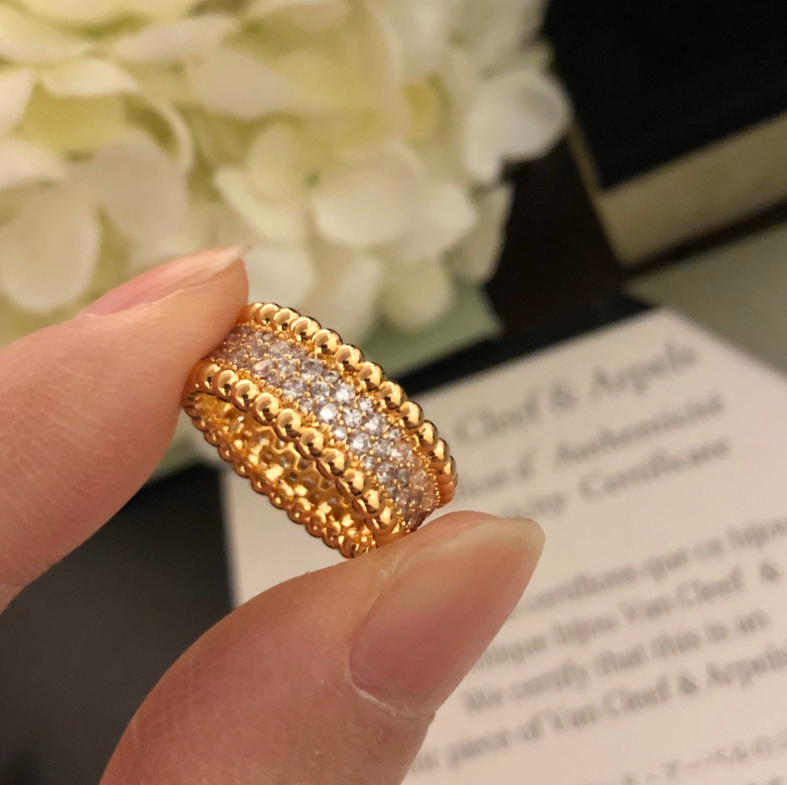 Classic, stylish, and versatile ring-CY – 8058-Gold, Number 6