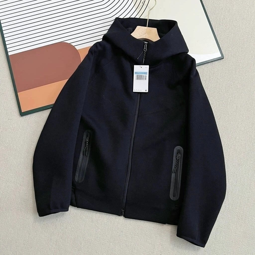 26跨境秋冬新款套装 高品质Windrunner压胶拉链开衫外套运动卫裤