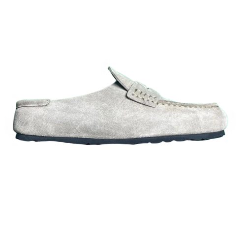 Comfortable, casual, and simple slip-on slippers that fit snugly around the toes B7D – No. 1 brown suede, 35