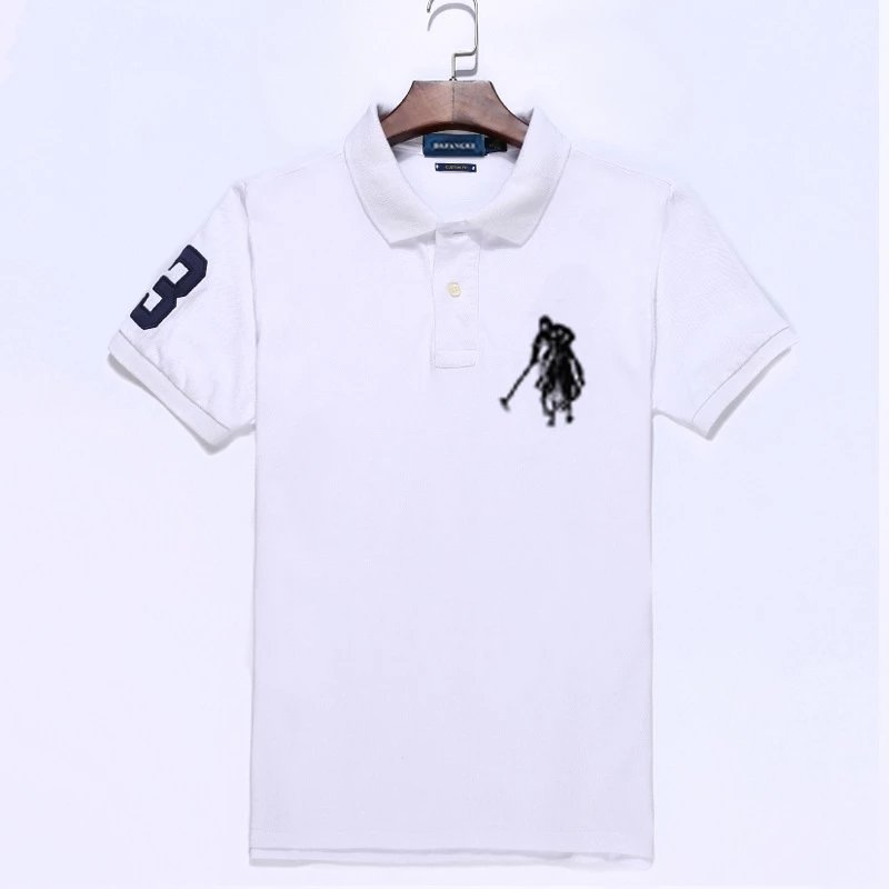 RL polo shirt – white, S