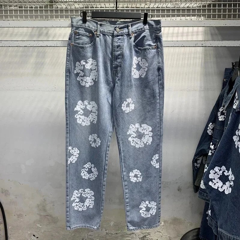 Trousers – Light blue pants, S
