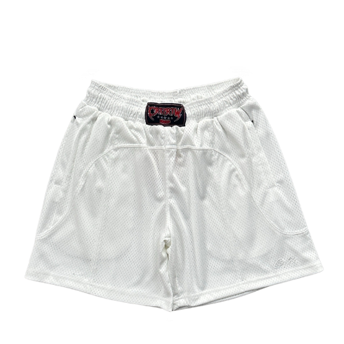 Corteiz Mesh Shorts White – White, S