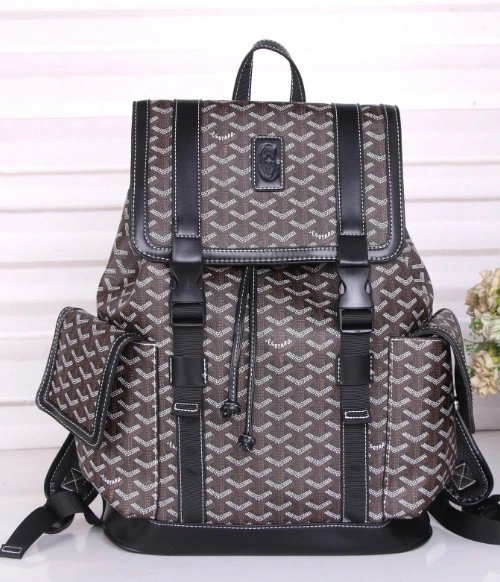 Classic-style, high-capacity men’s backpack and tote bag – Black, Standard Edition