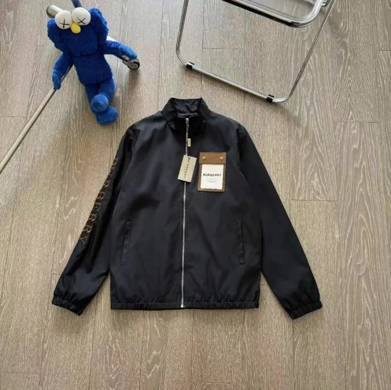 2024 Fashion stand collar jacket jacket for men and women -L 1 – A- 1 Black, M