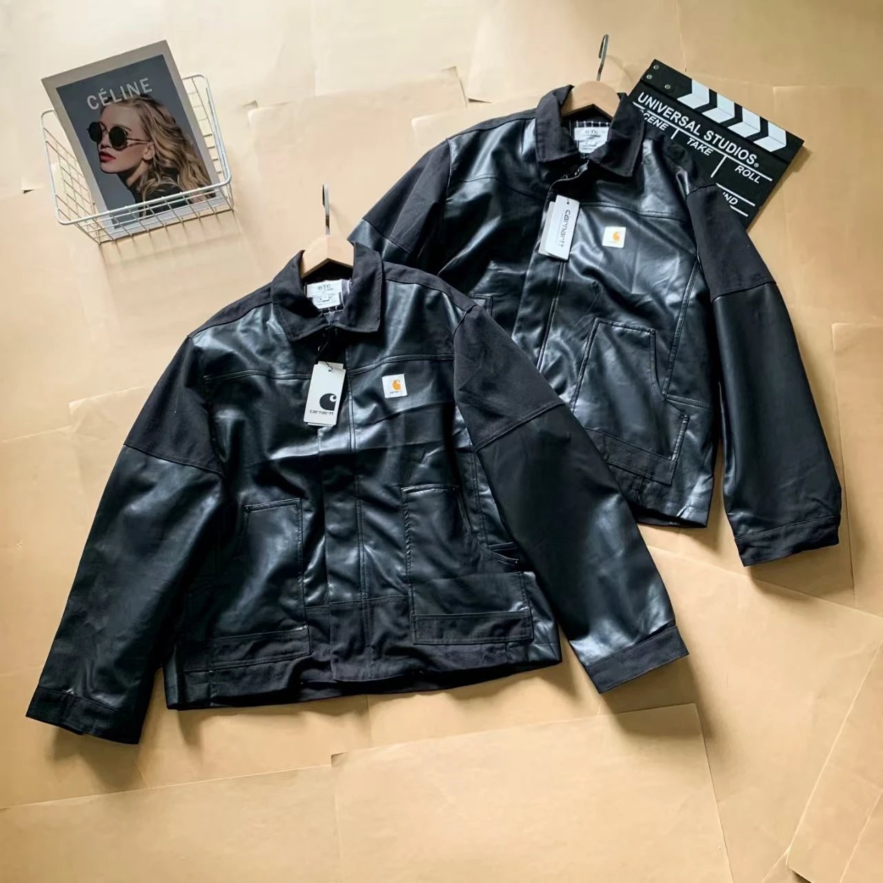 Jacket Heavy Winter American Vintage Jacket – Black, S