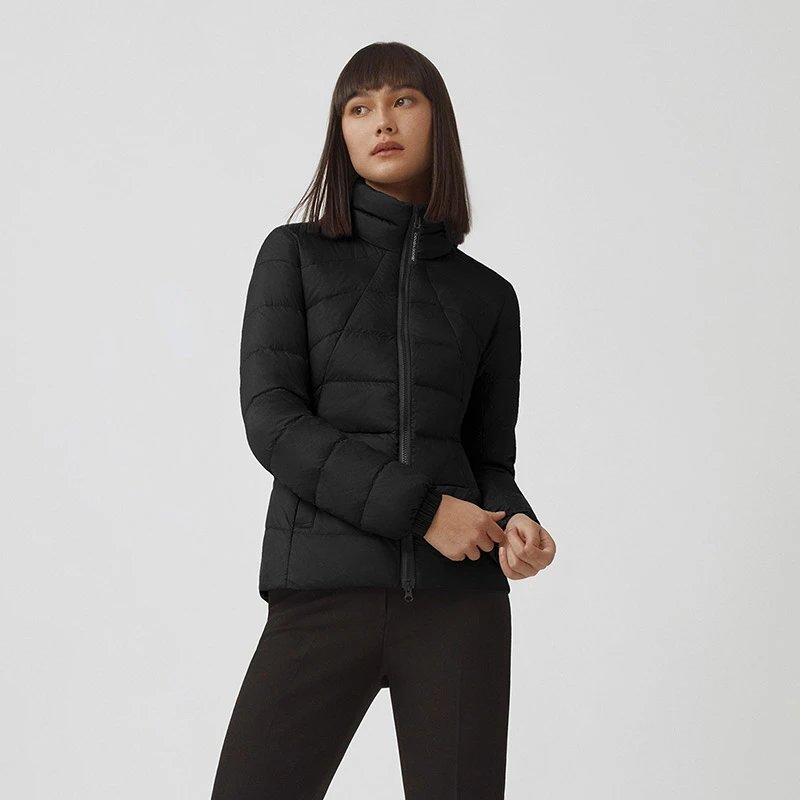 CANADA GOOSE Canada Goose Abbott Women Down Jacket Outdoor Jacket Down Jacket 2200 L – XS, 61 Black