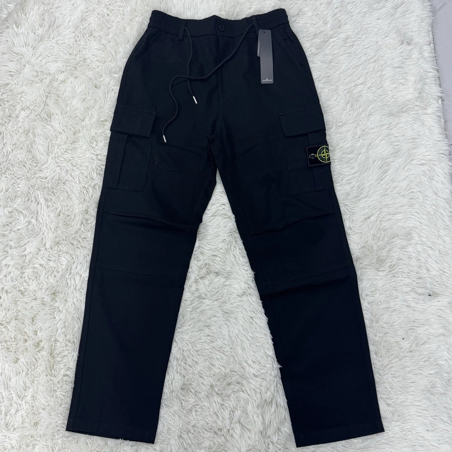 am Factory (low version) Tooling compass badge pocket trousers – Black, S