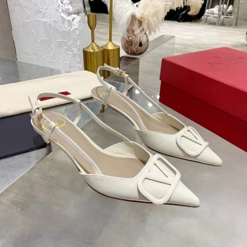 High-quality pointed-toe high heels – 1, 35, 4cm