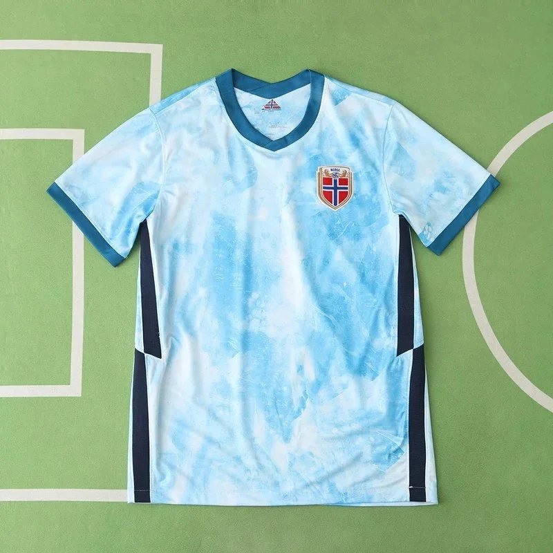 2021 Season Norway Away Retro Fans Edition (Customized items are final and cannot be returned or exchanged.) – 1, S