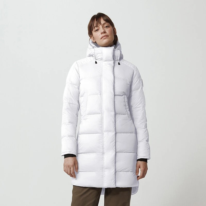 CANADA GOOSE Canada Goose Alliston Women’s down jacket, lightweight down coat 5077 L – XS, 433 Beichen Bai
