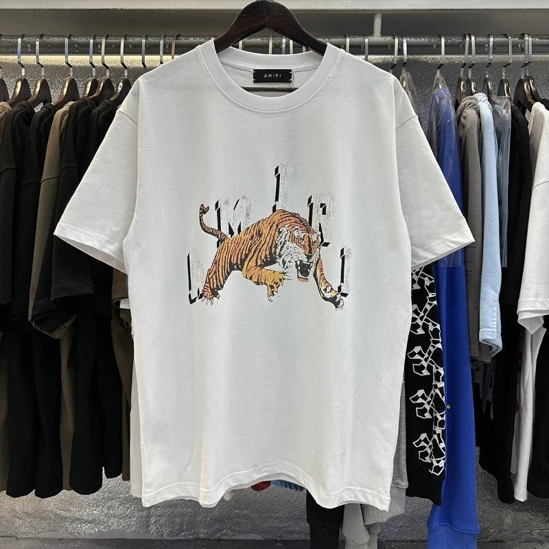 Factory‑direct, high‑quality American‑style printed short‑sleeve T‑shirt 8 – 1, S