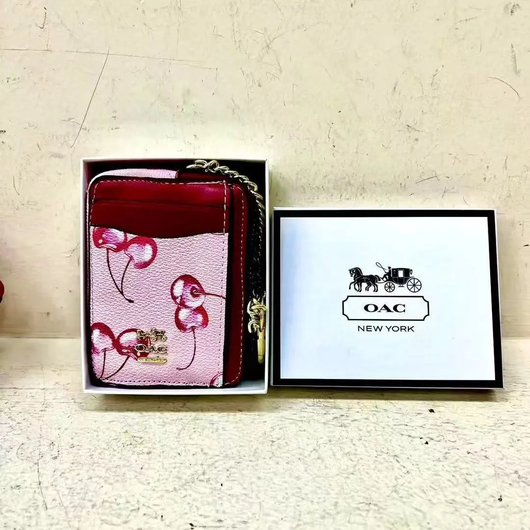2025 New Retro Style Chain Small Bag with Box Mini Shoulder All-match Crossbody Bag – Powder Cherry
