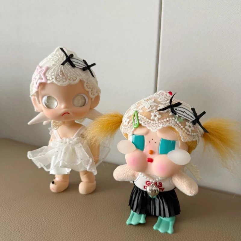 Zsiga Gazijie Lace Hair Ornaments Knitted Necklace Love Small Sachet Pendant Crying Wa Lara Cloth Universal Wholesale - Image 3