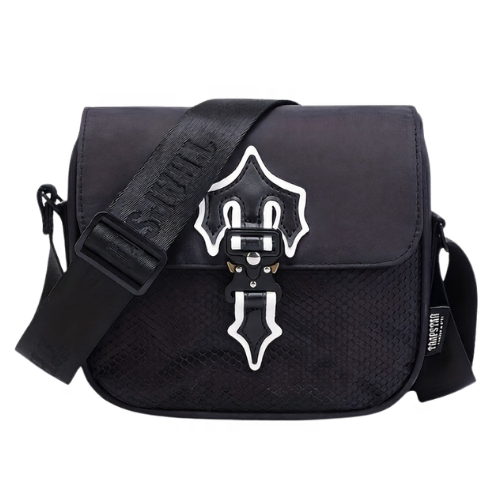 Trapstar Trendy Brand European and American London Niche Men's and Women's Shoulder Crossbody Bag Popular Messenger Bag – White label
