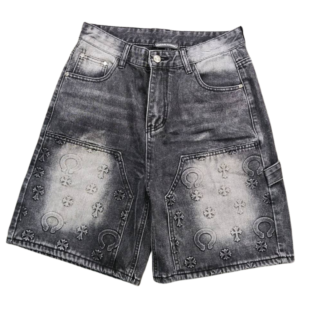 Chrome Hearts Carpenter Shorts – Black, S