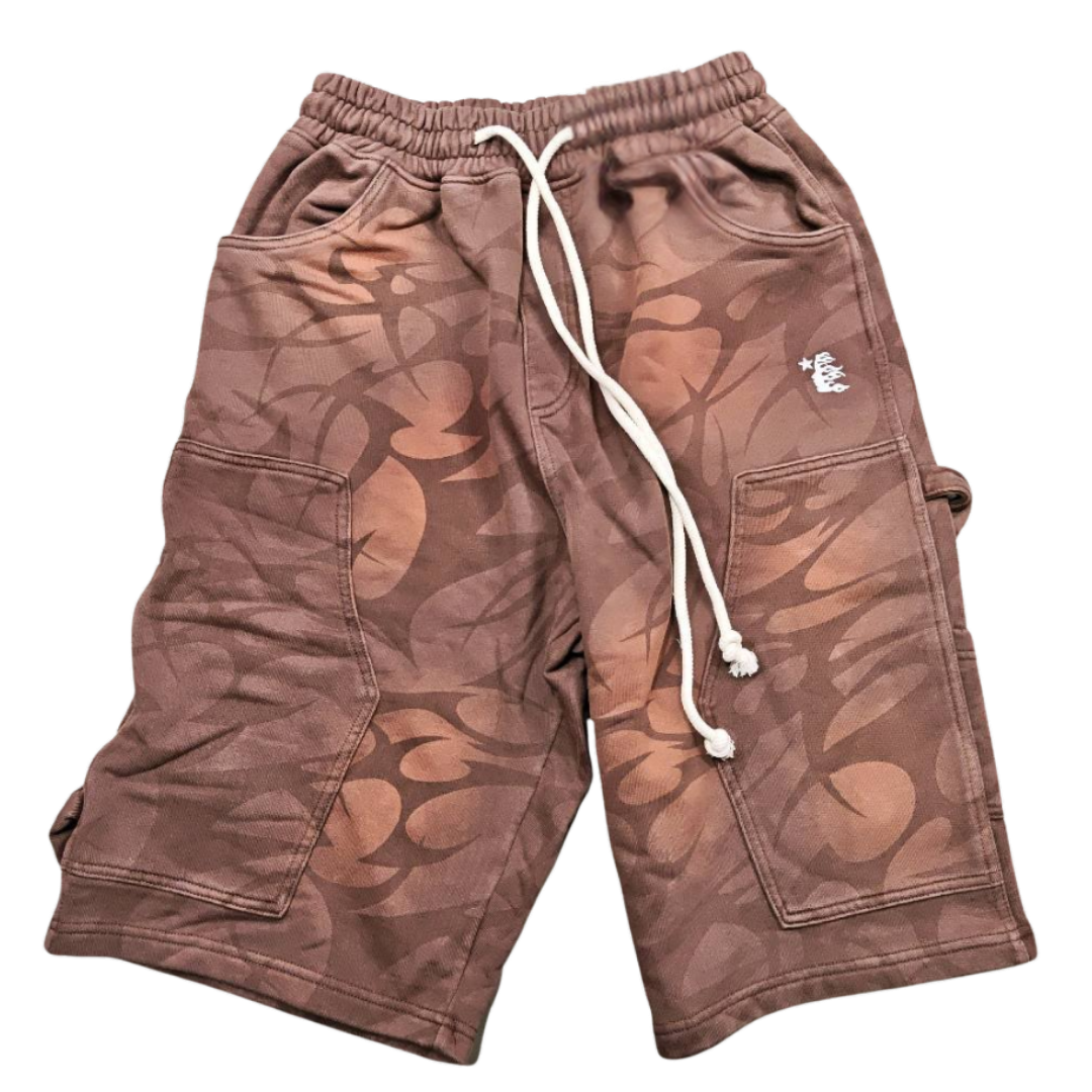 Hellstar Carpenter Shorts Laser Brown – S