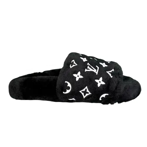 (Customized version 3-7 Ships today）TT 2 Customized products full print non-slip wear-resistant one-word wool drag customized models do not return or change – No. 1 gray, 35