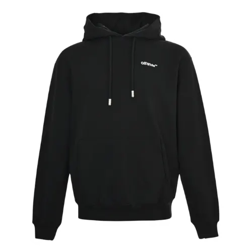 0 FF white---24 Fw Dark Print Anchor Arrow Embroidered Hooded Sweatshirt – Black-24 Fw Dark Print Anchor Arrow Embroidered Hooded Sweatshirt, XS