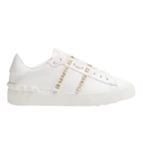 (Customized version 3-7 Ships today)TT 8 Custom Product Leather Lace-up Rivet Shoes Breathable Low-top Life Casual Shoes – No. 1 white, 35