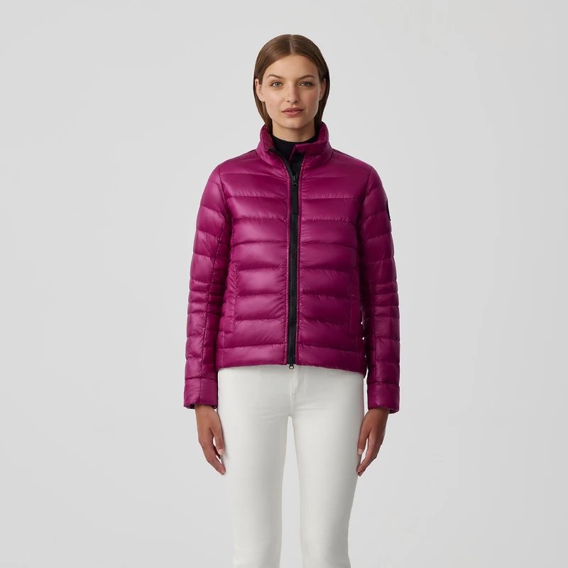 CANADA GOOSE Canada Goose Cypress Women’s Black Label Down Jacket 2236 LB – XS, 200 Silver wattle color