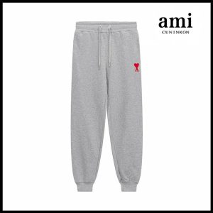 AMI Paris Jogger Sweatpants Heart Logo – Option 9E4A9759, L
