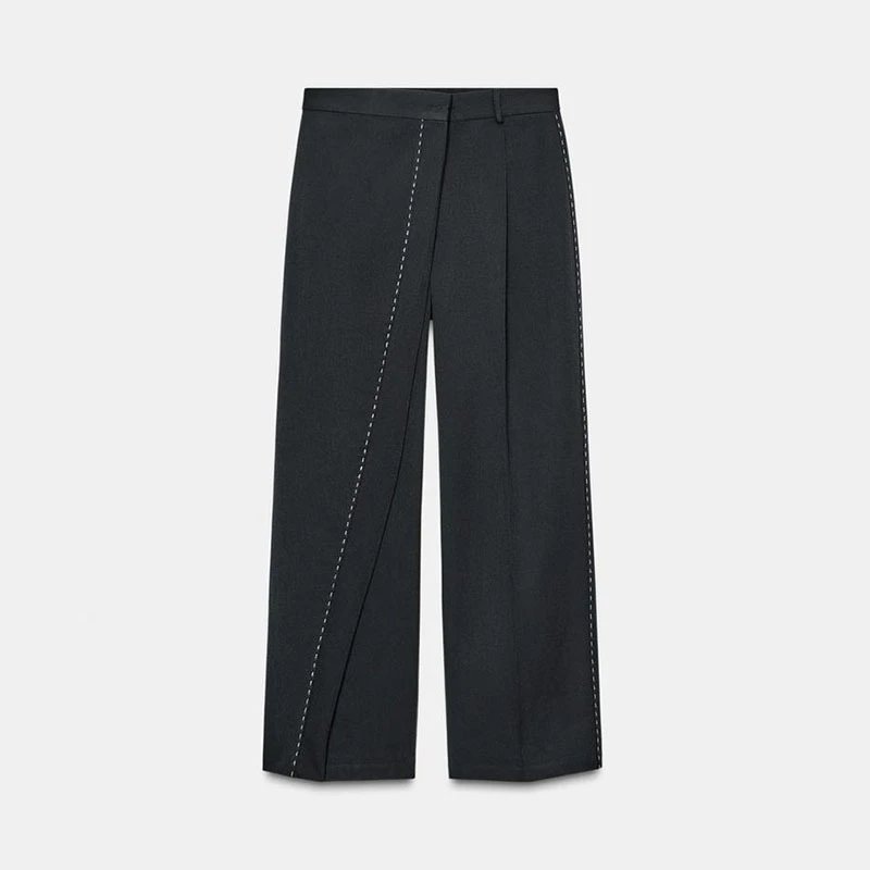 Wide-Leg Trousers – Trousers, S
