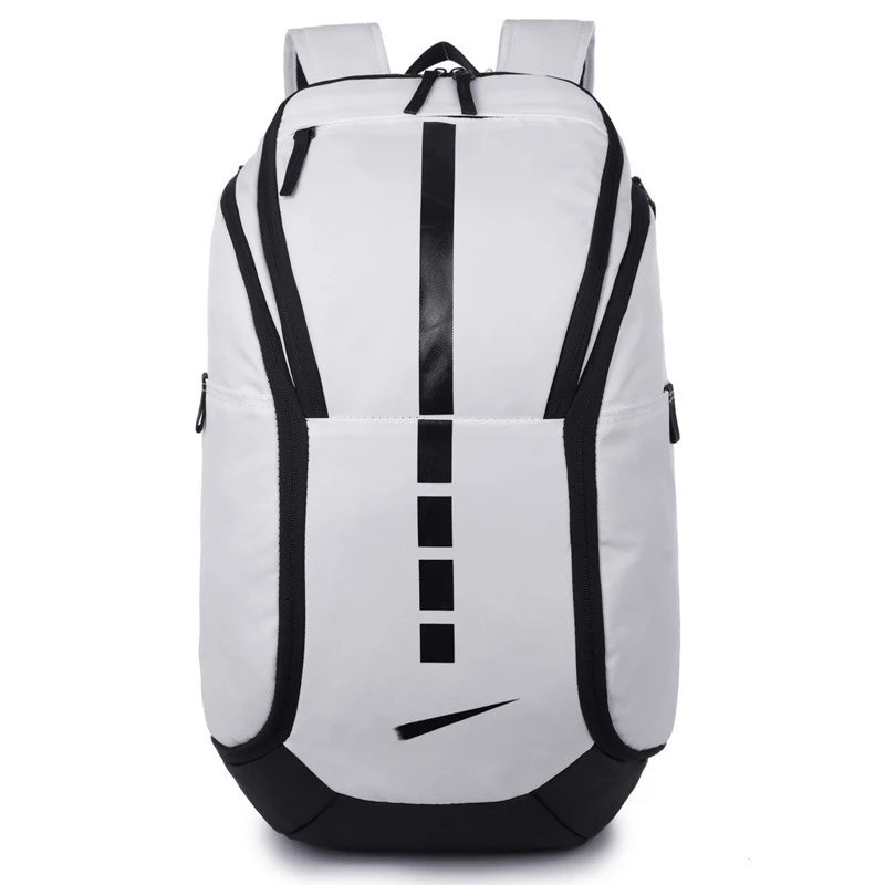 Trendy air-cushioned design, sports tennis bag, outdoor dry-wet separation backpack, cross-border style waterproof backpack – 2959 air cushion white