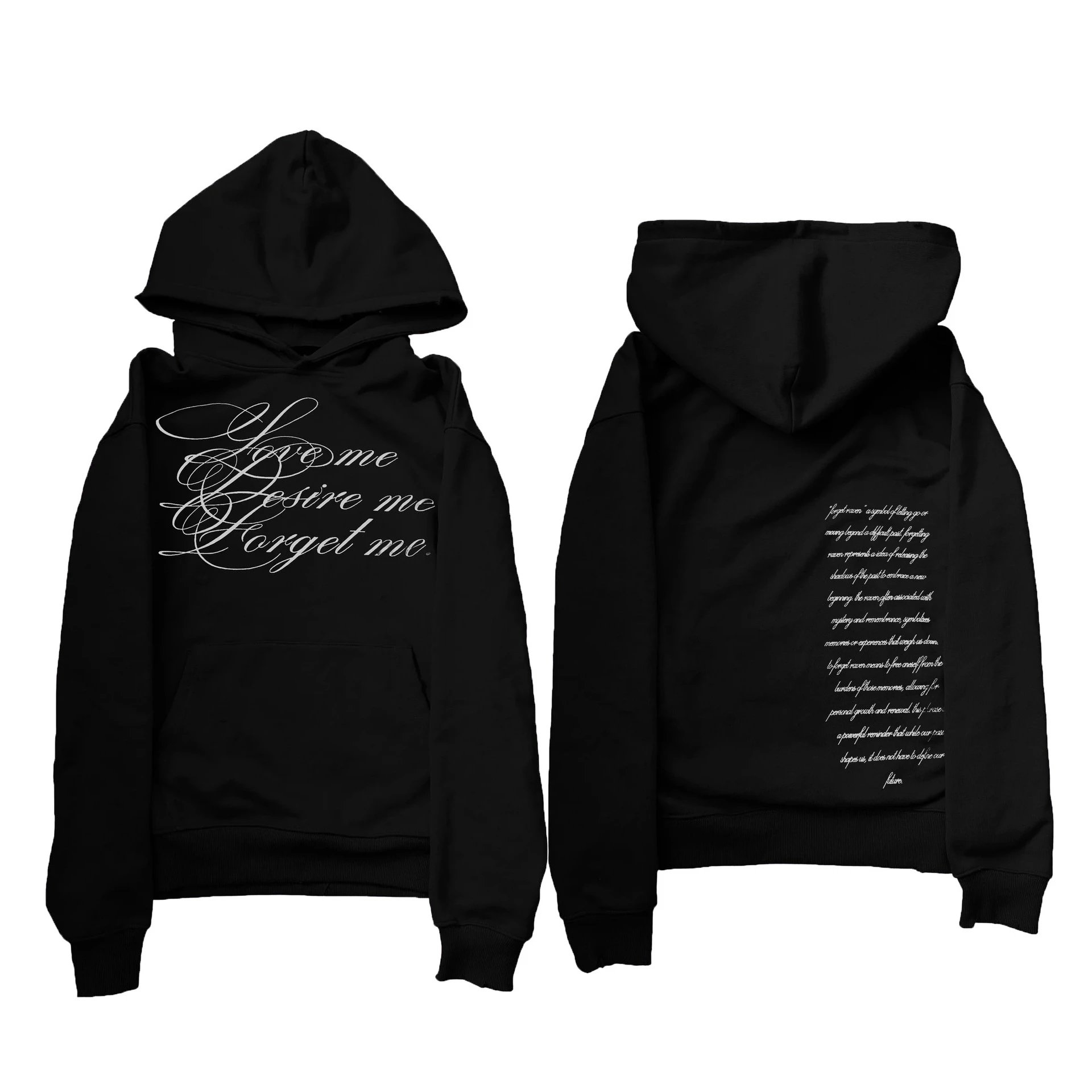 Euro‑American cross‑border long‑sleeve pullover hoodie sweatshirt, dark retro punk print jacket, Y2K streetwear trend, Instagram‑style - Image 5