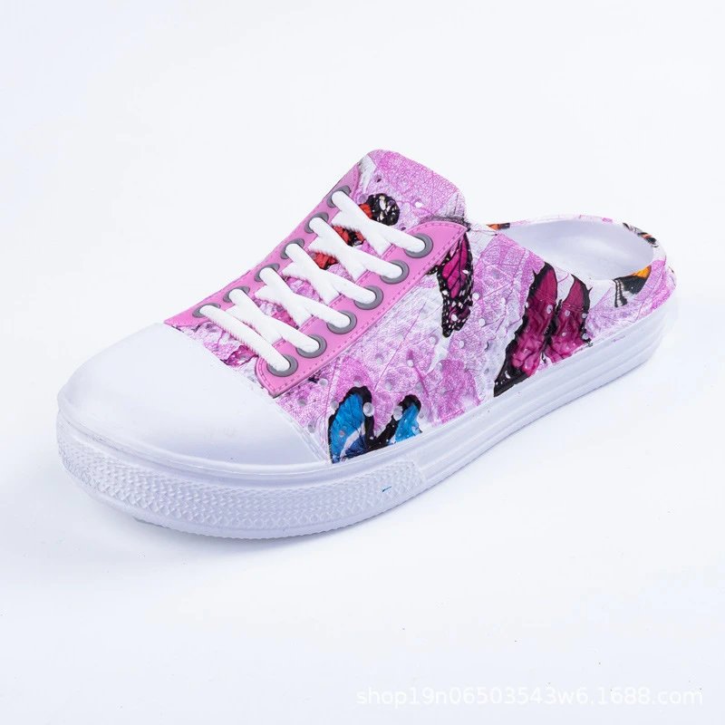 2026 Cross-border large size foreign trade outdoor summer a generation of wholesale board shoes travel sandals women's sandals large size 41 – 177 Pink, 36