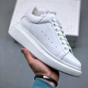 Alexander McQueen Sneaker Triple White – Option 3E6241FF, 35