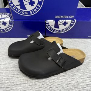 Birkenstock Boston Clog Matte Black – Option 8A9DA776, 35