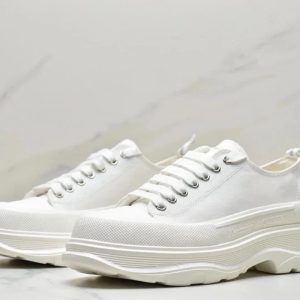 Alexander McQueen Oversized Sneaker Triple White – 35