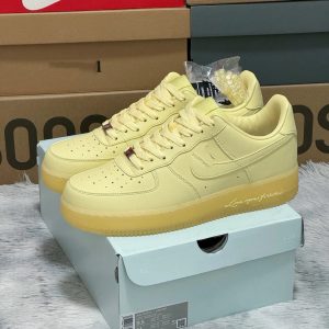 Nike × Sacai Air Force 1 Low SP Lemon Drop – 5, 36