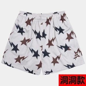 Fragment Design Mesh Shorts Star and Lightning Print – 3XL