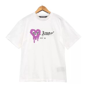 Palm Angels Graphic Tee Heart Logo – 26, L
