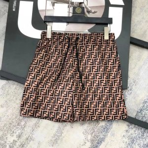 Fendi FF Logo Shorts All-Over FF Print – 14, 3XL