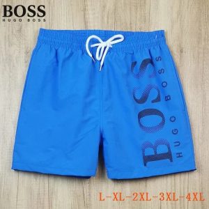 Hugo Boss Logo Swim Shorts Bold Logo – B02Blue, 3XL