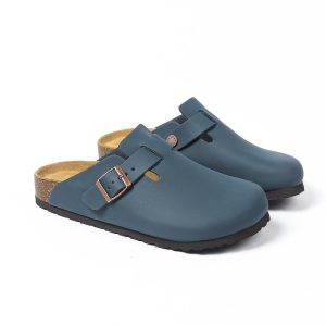 Birkenstock Boston Clog Matte Navy – Option 01E86BDC, 35