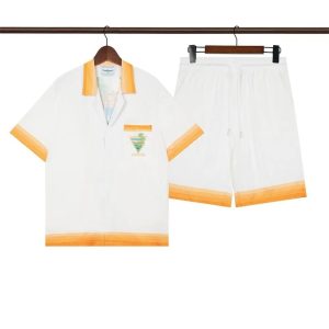 Casablanca Tennis Club Set White Orange Trim – 20, L