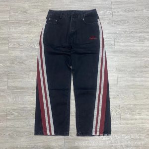Broken Planet Track Stripe Jeans Side Stripe – GDK011Black, 3XL
