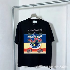 Casablanca Graphic Tee Owl Print – C-132Black, L