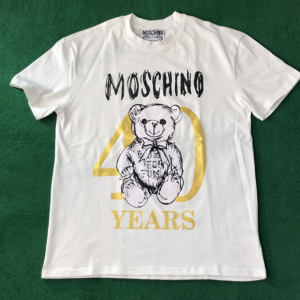 Moschino Graphic Tee 40 Years Bear – L